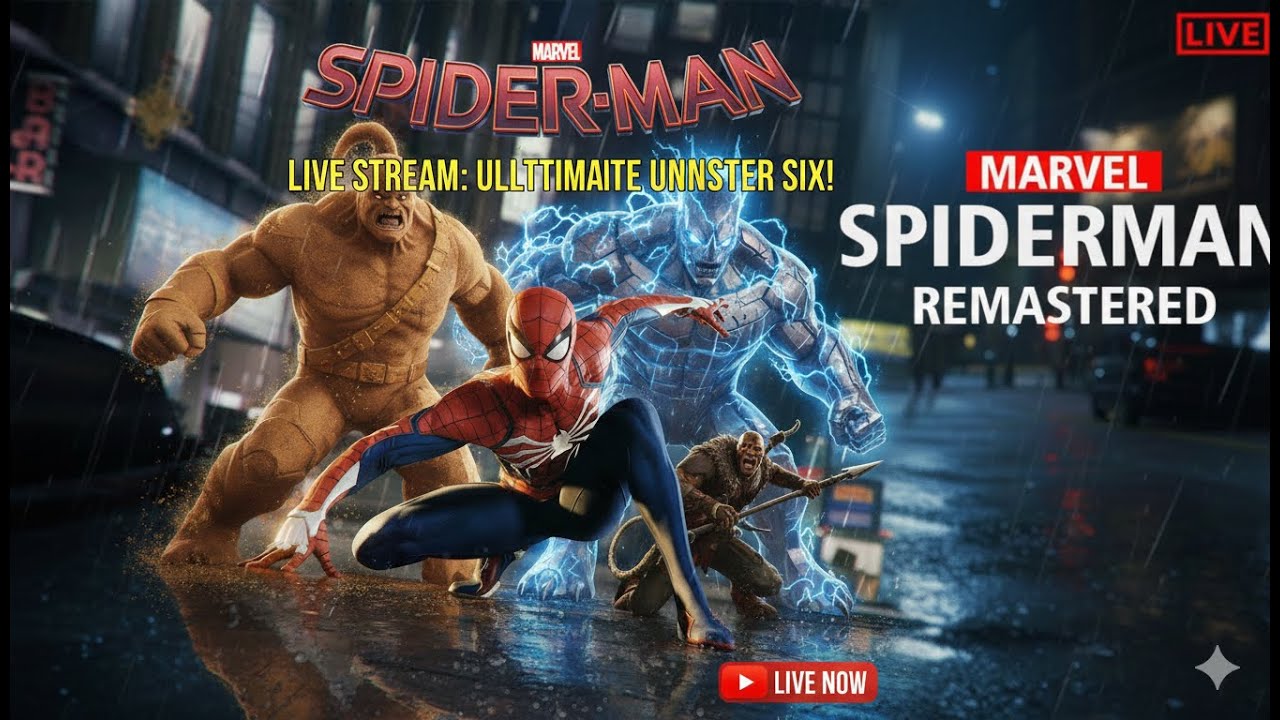 Spider-Man Gameplay LIVE Episode 2 | Noob to Hero 😎