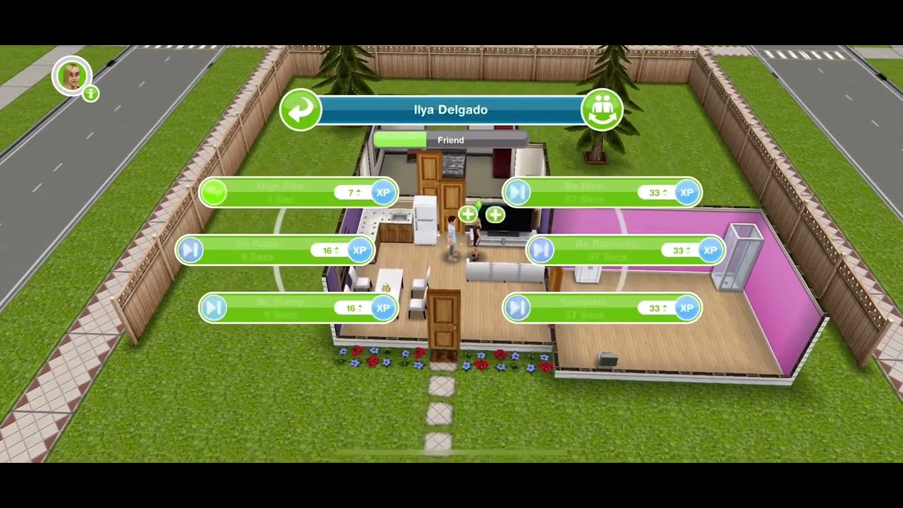 How to chest bump on sims FreePlay YouTube