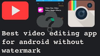 Magovideo is a free video editing application for android, that you
can use to create cool videos instagram, and tiktok. it completely
ap...