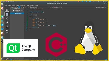 Hello world c++ | Qt Creator | Linux