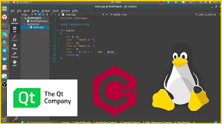 Hello world c   | Qt Creator | Linux