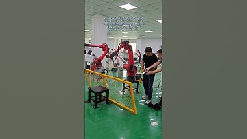 spray painting technology without programming#Robot #factory #industrial #funny #work