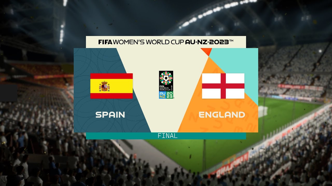 Spain vs England | FIFA Women's World Cup 2023 Final | FIFA 23 Gameplay