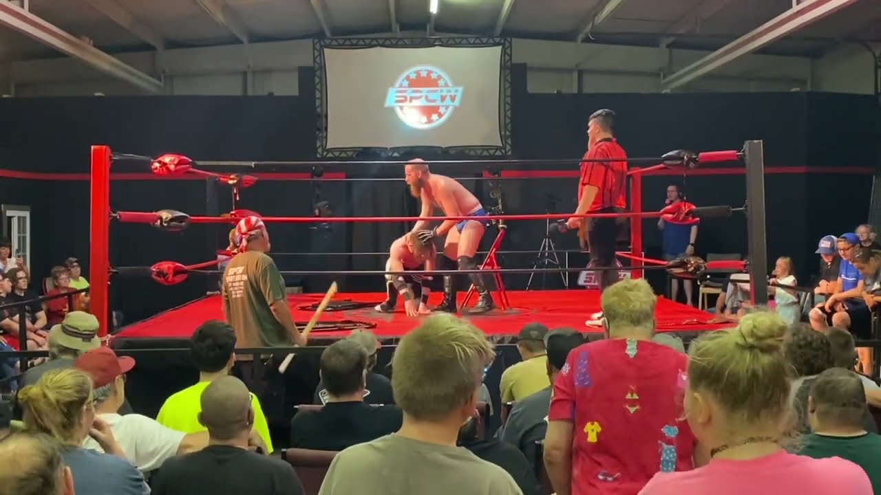 Andrew Thomas (C) Vs. Josh Strong in a "I Quit" Match for SPCW Jr Heavyweight Belt | SPCW; 8/7/2021