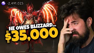 Diablo Immortal Player $35,000 In Debt To Blizzard