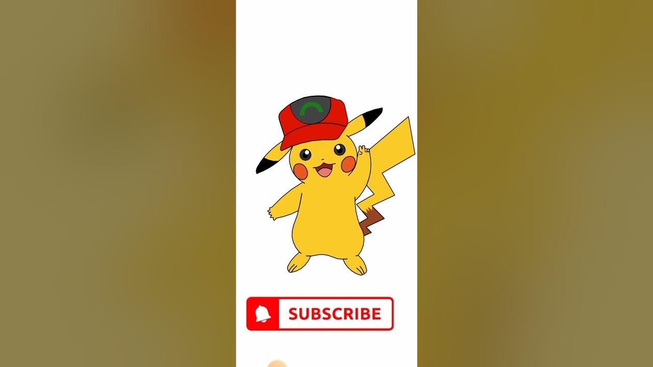 Draw Pikachu || 比卡丘是什么动物 || पिकाचु || python turtle || #pikachu #funny ...
