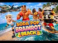 Soda Pop Brainrot Beach#ballerinacappuccina #italianbrainrot #song