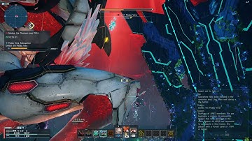 Phantasy Star Online 2: New Genesis (JP)[4k] - zoomed out camera makes this unfun to watch, huh?