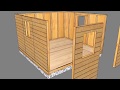 Lauren's Cottage Playhouse - 9x9 Lauren's Cottage Playhouse - 9x9