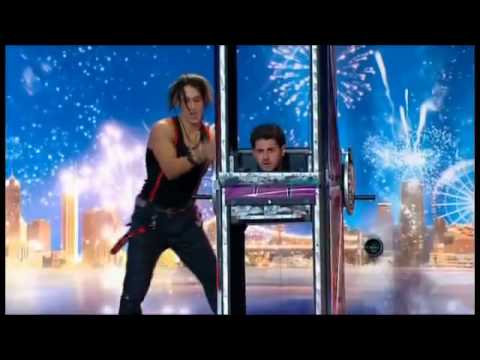 Australia&#039;s Got Talent 2011 Auditon- Cosentino (illusionist &amp; Escape Artist) .mov