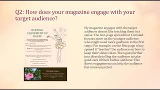 AICE Media studies AS level Creative Critical Reflection Project