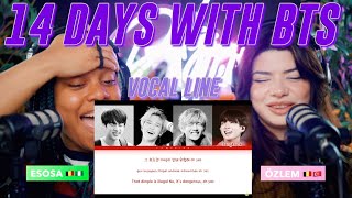 14 DAYS WITH BTS - DAY TWELVE: VOCAL LINE reaction