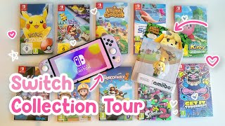 Nintendo Switch Collection Tour 🌸 35+ Games 💐 Cutest Games for Switch🤍 2022 Game Collection