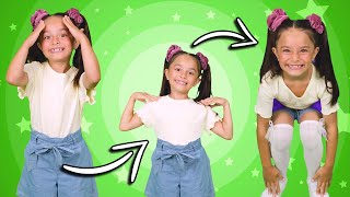 🙆🏼‍♀️ Baş Omuzlar ve Diz 🙆🏻‍♀️ | Çocuklar İçin Eğlenceli Dans Şarkısı | Afacan TV Bebek Şarkıları Resimi