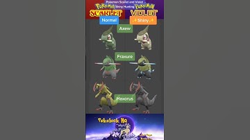 Thumbnail of #shorts Never Miss A ✨Shiny Pokémon✨ Again Part 75 Axew Fraxure Haxorus