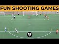 3 fun shooting games  football  soccer exercises  u13  u14  u15  u16