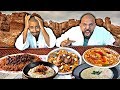تحدي اكل سفرة حساوية Food Challenge From Al Hasa 