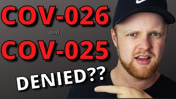 COV-25 / COV-26 CRB Application Errors …. Am I Denied CRB? | What Do The Errors Mean? New Theories