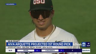 Hawaii's Aiva Arquette projected 1st round pick in MLB Draft