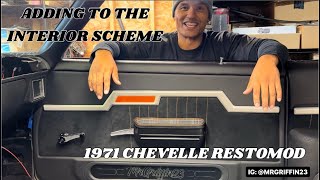 TWEAKING THE INTERIOR | CUSTOM ARM REST | 1971 CHEVELLE RESTOMOD | INTERIOR BY: GRIFFIN DESIGNS LLC by MrGriffin23 399 views 3 months ago 13 minutes, 9 seconds