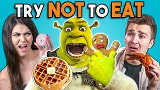 Try Not To Eat  Shrek Foods | People vs. Food