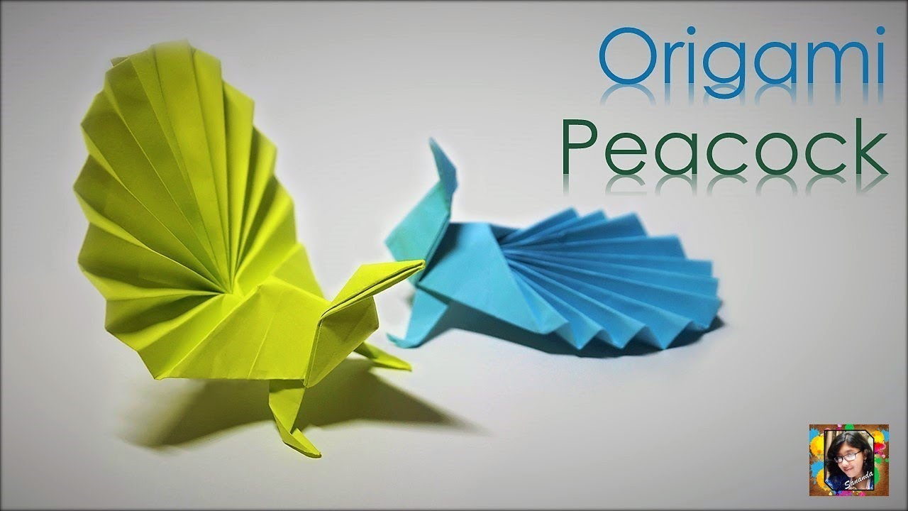 Download DIY Origami Peacock || Paper Bird || Easy Origami Bird ...