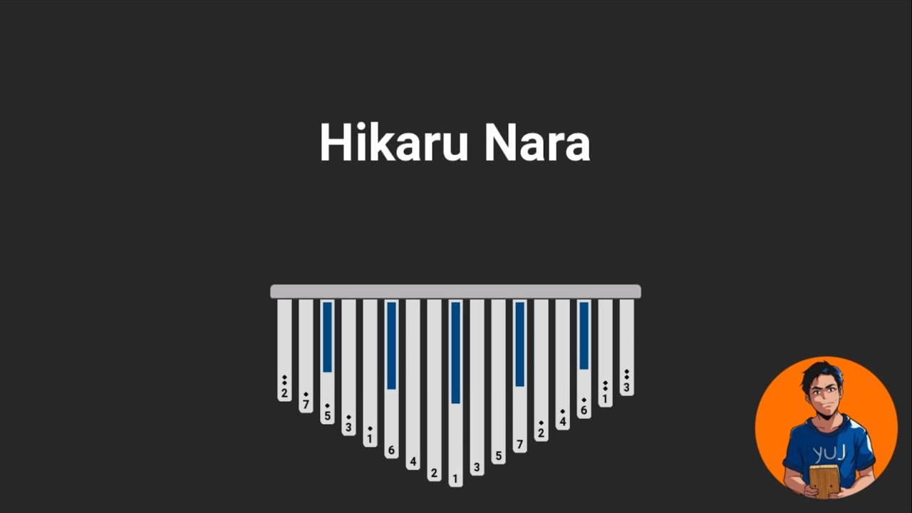 Hikaru Nara - Your Lie In April - Goose House. King Flute. Bamboo Flute.  Piano Letter Notes. Recorder Notes/Chords. Vi…