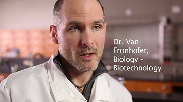 Biotechnology Certificate Program: Dr. Van Fronhofer