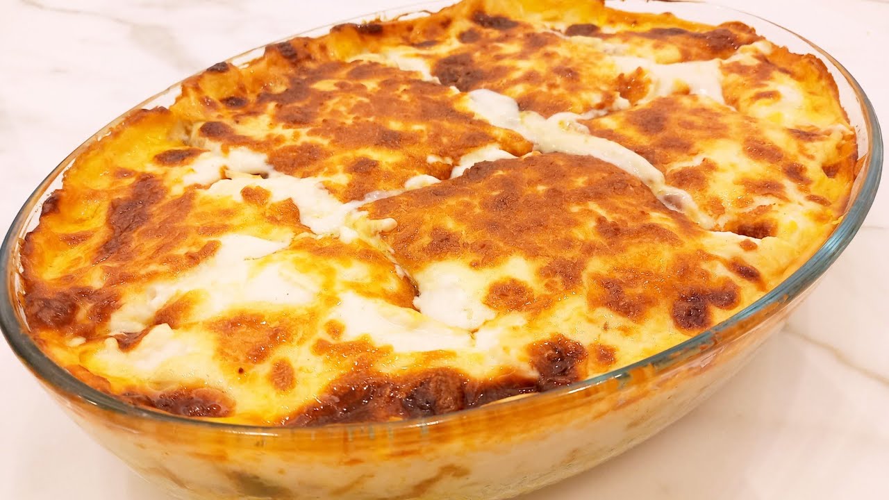 لازم نجدد في أكلنا 🥰ازاي مجربتهاش قبل كده؟! وصفة سهلة وسريعة غداء او عشاء/بطاطس بالفراخ/رز بالبشاميل