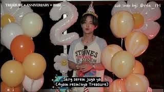 [Sub indo/TREASURE VACATION 2022] Trea2ure Anniver2ary 2022: Message Video