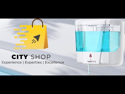 Automatic Soap Dispenser 600 ml touch-less liquid lotion dispenser .