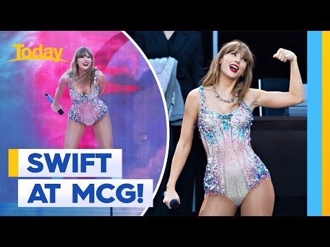 Taylor Swift hits the stage for her first Australian show tour in Melbourne | Today Show Australia