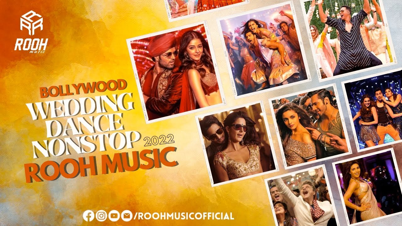 Bollywood Original Wedding Dance Nonstop - Rooh Music|100 BPM TO 150 BPM|Nonstop Wedding Set|