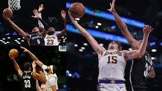 Lakers Defense Vs Nets Hustle Transition Plays Lakeshow Highlights