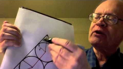 Tarte-Solution to 3 Circles & Triangle Math Challenge