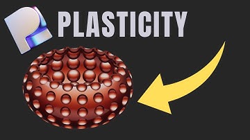 Plasticity 3D Modeling Tutorial: Arrays & Boolean Operation
