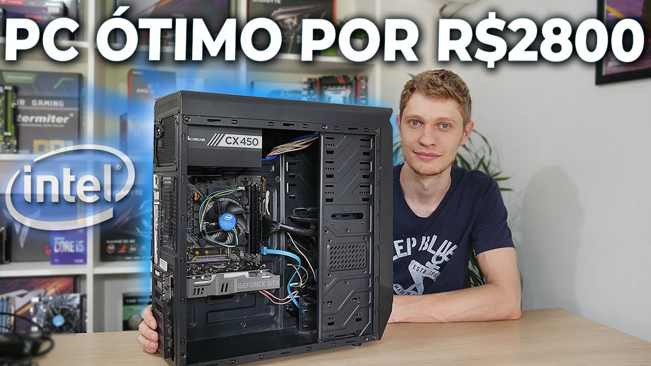 COMPREI ESSE PC GAMER POR R$1400 NO MERCADO LIVRE, OLHA O QUE