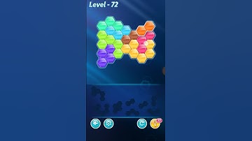 Block Hexa Puzzle Rainbow B Level 72 Walkthrough
