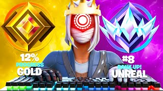 Gold to UNREAL SOLO Ranked SPEEDRUN (Season 2 Fortnite)