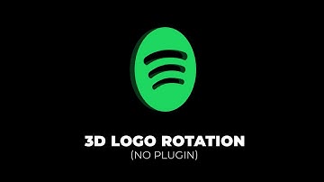 3D Logo Animation Tutorial in After Effects (No Plugins Needed!)