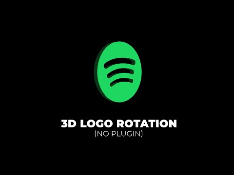 3D Logo Animation Tutorial in After Effects (No Plugins Needed!)