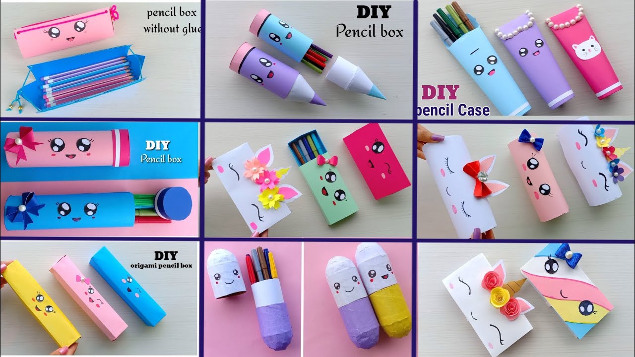 DIY Pencil Box Idea - Design Improvised