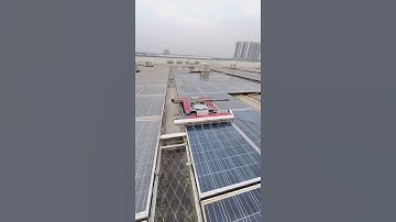 Solar panel cleaning robot: Efficiency and cost-effectiveness