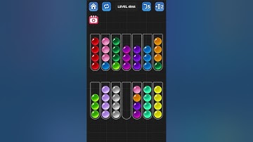 Ball Sort Puzzle by Guru Game: Levels 4941, 4942, 4943, 4944, 4945