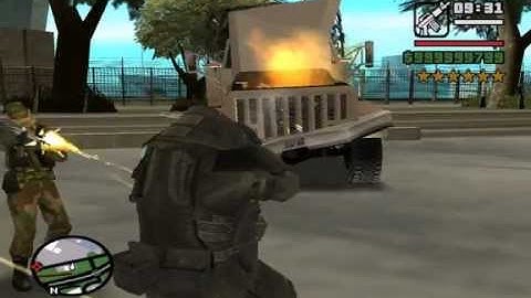 GTA SA: Juggernaut Suit MW3 Mod