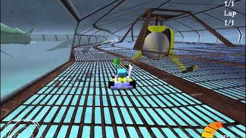 SuperTuxKart 0.8.1 Subsea in reverse