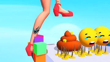 Tippy Toe - New Update ASMR Relaxing ! All Levels Gameplay (46) android, ios