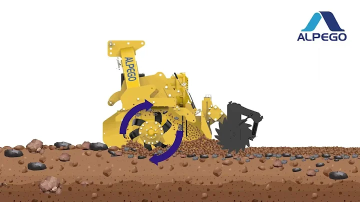 Alpego INVERSA Stone Burier