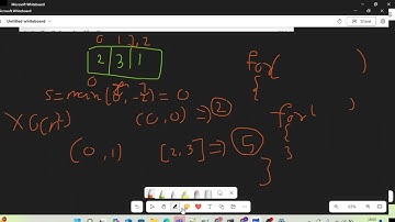 leetcode 3427 | Sum of Variable Length Subarrays | Prefix Sum