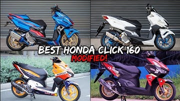 HONDA CLICK 160 | MODIFIED COMPILATION!